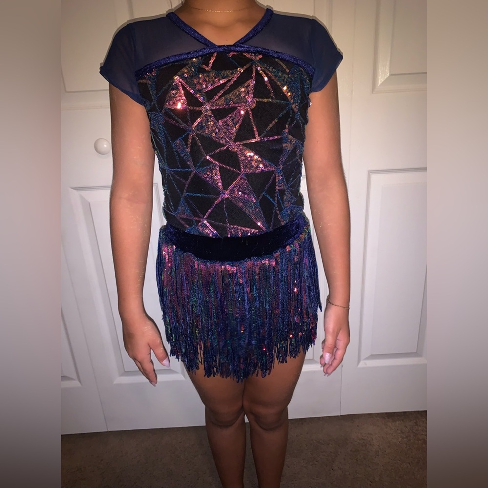 Weissman Blue Dance Costume